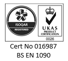 Metal Fabricators who are accredited to Quality Standard ISO 9001, and certified to BS EN 1090